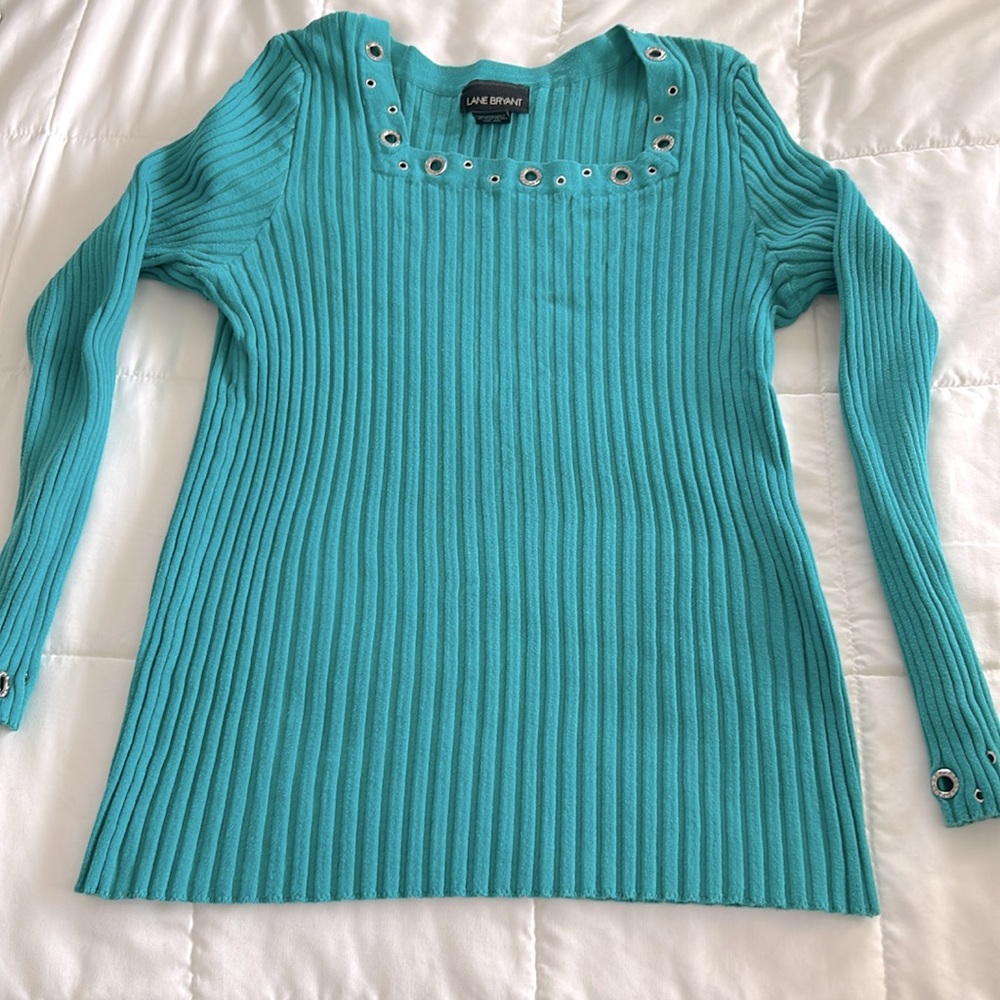 Beautiful Jeweled Lane Bryant Dress Top